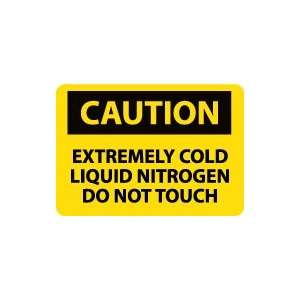  OSHA CAUTION Extremely Cold Liquid Nitrogen Do Not Touch 