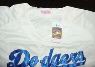 Large Brooklyn Dodgers Jackie Robinson L 1955 Throwback Jersey NWT Los 