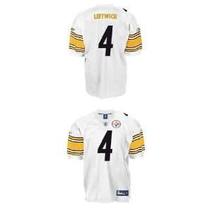  Pittsburgh Steelers NFL Jerseys #4 Byron Leftwich WHITE 