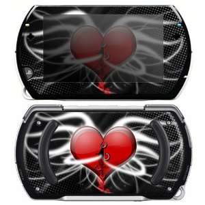  Sony PSP Go Skin Decal Sticker   Devil Heart Everything 