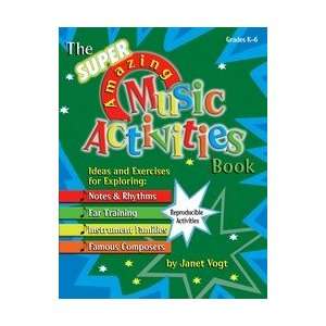  Super Amazing Music Activities Book Toys & Games