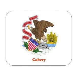  US State Flag   Cabery, Illinois (IL) Mouse Pad 
