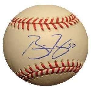  Brian Bass autographed Baseball