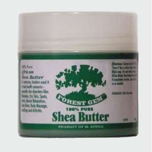  Forest Gem Premium Grade A Orgainic Shea Butter (4 Ounces 