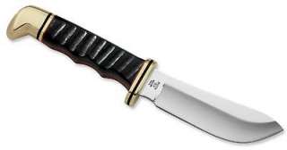 NEW BUCK LEGACY 103BFSL JIGGED BUFFALO SKINNER HUNTING KNIFE W/LEATHER 
