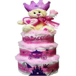  My Little Princess Baby Girl Diaper Cake Gift Tower Baby