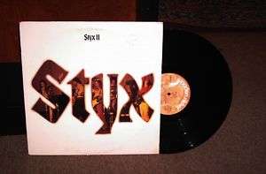 STYX II vinyl LP, Wooden Nickel label, 1973, Lady  