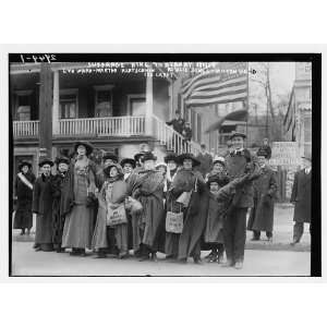  Suffrage hike to Albany,1/1/14