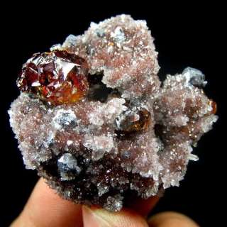 Gem Sphalerite Crystal,Mineral Specimen srh15ie0102  