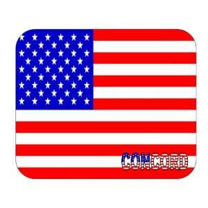  US Flag   Concord, California (CA) Mouse Pad Everything 