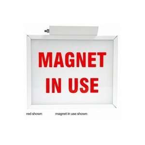   MRI Lighted Sign, Green, Magnet Always On