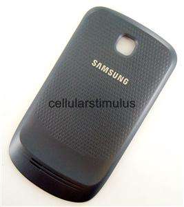 New OEM Authentic Samsung Galaxy Mini S5570 Black Battery Back Door 