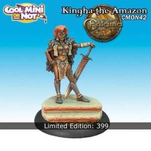  28mm Fantasy Miniatures CMON Contest 17   Kingha the 