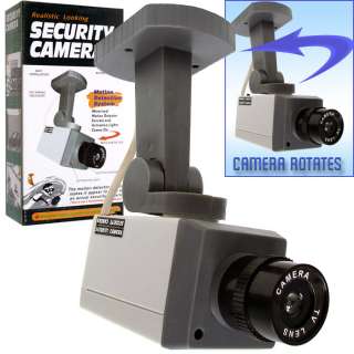Imitation Security Camera   LED Light   Rotating   Motion Detection 