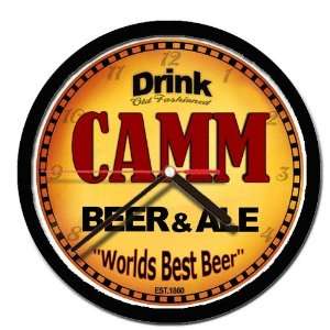  CAMM beer and ale cerveza wall clock 