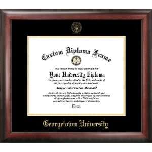  Georgetown University Gold Embossed Diploma Frame Sports 