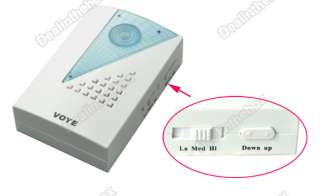 New Alarm Wireless Home Security Remote Door Bells with Light 1 100M 