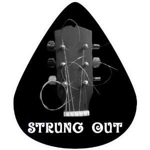  Strung Out Giant Guitar Pick / Wall Art 