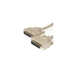  DB25/MALE to DB25/MALE Serial Cable, 3 Feet Electronics