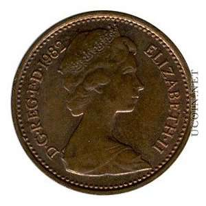  1982 British Half Penny    Extra Fine+ 