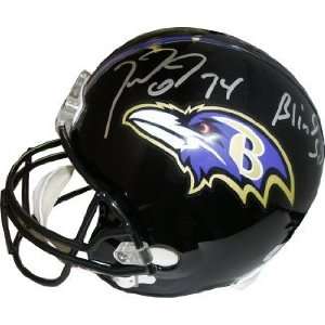  Michael Oher Autographed/Hand Signed Baltimore Ravens Full 