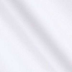  52 Wide Stretch Cotton Twill White Fabric By The Yard 