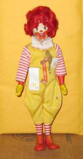 Vintage Remco McDonaldland Ronald McDonald Figure  