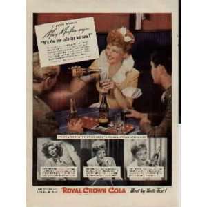   GO LUCKY, a Paramount Picture.  1943 Royal Crown Cola Ad, A2668A