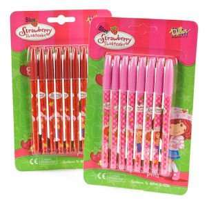  8PCS Strawberry Shortcake Pens Set Toys & Games