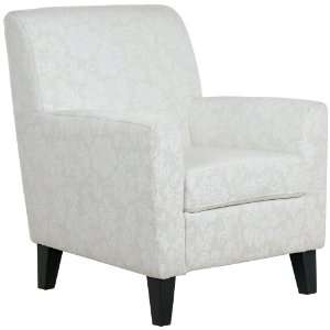  Kelcie Ivory Floral Arm Chair