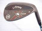 CALLAWAY X FORGED TOUR VINTAGE 58.09* SW SAND WEDGE WE