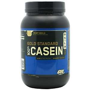  Optimum Nutrition 100% Casein, Creamy Vanilla, 2 lb (909 g 
