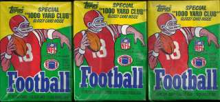   Pack Wax Pack Lot Jerry Rice & Steve Young ROOKIES ???  