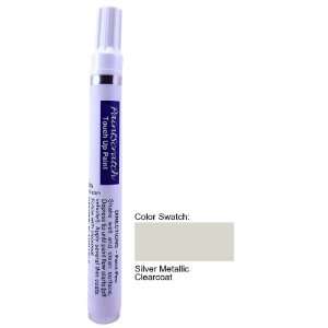  1/2 Oz. Paint Pen of Silver Metallic Clearcoat Touch Up Paint 