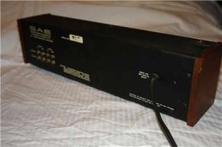 SAE180 Stereo Parametric Equalizer with Wood Sides   SAE 180  