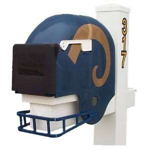  St. Louis Rams Helmet Mailbox