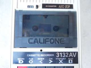 Califone 3132AV Cassette Player/Recorder  