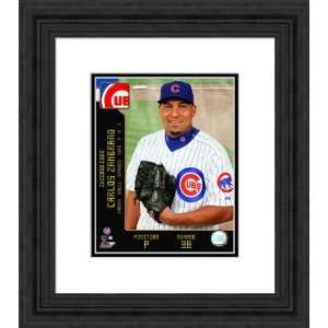  Framed Carlos Zambrano Chicago Cubs Photograph Sports 