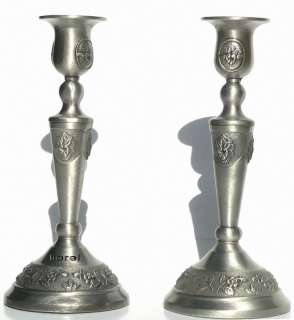 Jewish Shabbat Elegant Metal Candle Sticks/Holders,Sabbath Shabbos 