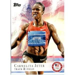  2012 Topps US Olympic Team #62 Carmelita Jeter Track 
