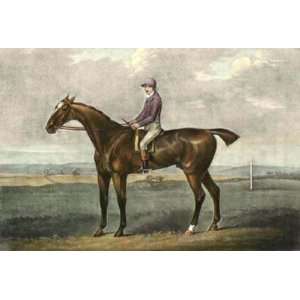   Sartorius, John Nost , Horse Racing Steeple Chasing Engraving Intaglio