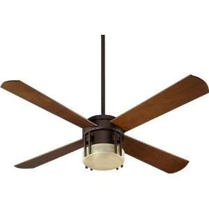   52 Oiled Bronze Ceiling Fan with Light Kit 53524 86