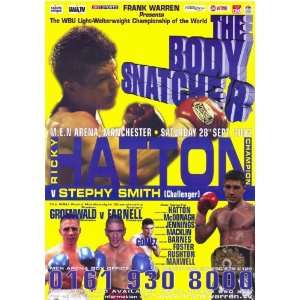  Hatton, Ricky vs Stephy Smith Movie Poster (11 x 17 Inches 