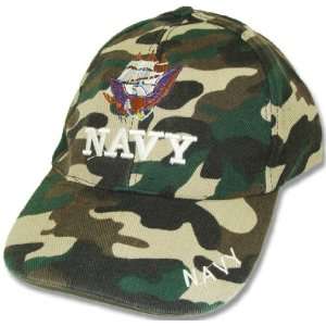  Navy Camo   New Style Ball Cap Military Collectible from 