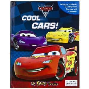  Disney Pixar Cars 2 Story Book + 12 Mini Figure Bundle 