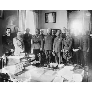  1920 photo General Pershing & Major Teiusanu, 4/15/20 