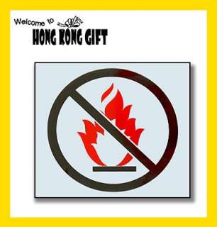 No Fire Campfires Open Lights Warning Area Rigid Sign  