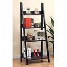 Campton Black 4 shelf Bookcase / Display Stand