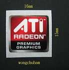 ATI RADEON GRAPHICS Sticker 15mm x 16mm items in wongchuham store on 