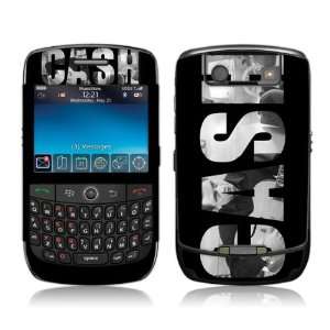   MS JC20015 BlackBerry Curve  8900  Johnny Cash  Cash Skin Electronics